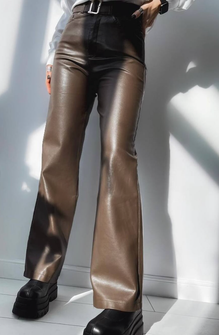 Odos imitacijos kelnės